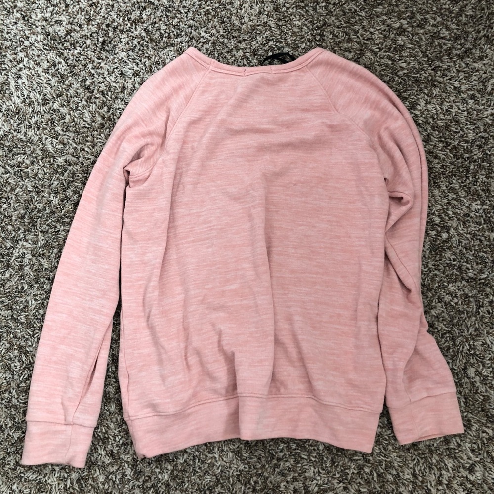 Pink crew sweater- Buffalo by David Bitton